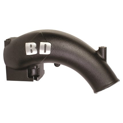 BD Diesel X-Flow Intake Elbow Black Powder Coated 98.5-02 Dodge - 1041550