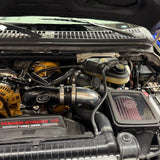 S&B INTAKE ELBOW WITH COLD SIDE INTERCOOLER PIPING & BOOTS FOR 2003-2004 FORD POWERSTROKE 6.0L