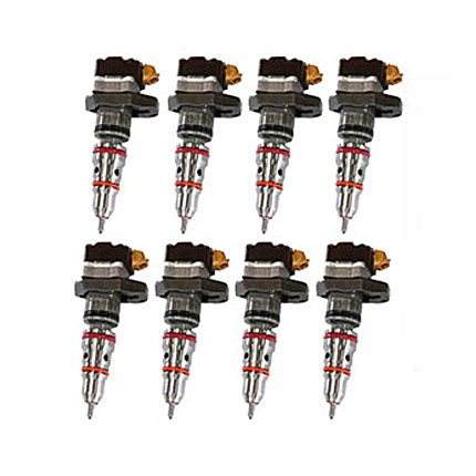 Unlimited Diesel 7.3L Powerstroke Injector Set AD/30 Reman Injector with 30% Over Stock Nozzle